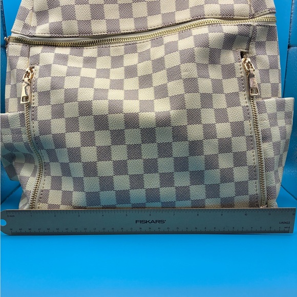Checkered Backpack - Picture 8 of 12